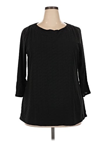 Dana Buchman 3/4 Sleeve Top (view 1)