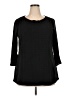Dana Buchman Black 3/4 Sleeve Top Size XXL - photo 1