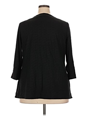 Dana Buchman 3/4 Sleeve Top (view 2)