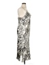 Express 100% Polyester Graphic Gray Cocktail Dress Size XL - photo 4
