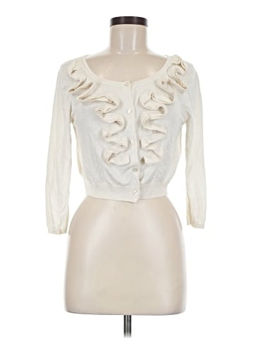 Antonio Melani Silk Cardigan (view 1)