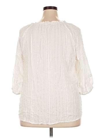 Club Z Collection 3/4 Sleeve Blouse (view 2)