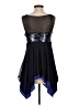 Roz & Ali Graphic Blue Cocktail Dress Size S - photo 2