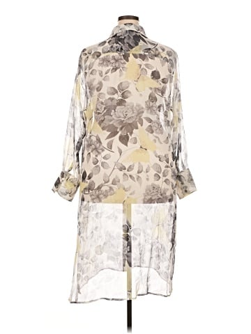 Sutton Studio 3/4 Sleeve Silk Top (view 2)