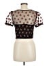 Hot Topic 100% Polyester Black Short Sleeve Top Size Med (00) - photo 2
