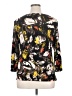 Grace Elements Black 3/4 Sleeve Blouse Size XL - photo 2