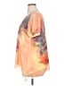 Westbound 100% Polyester Floral Orange Short Sleeve T-Shirt Size XL - photo 5