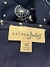 Maison Jules 100% Polyester Stars Blue Casual Dress Size M - photo 7