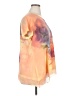 Westbound 100% Polyester Floral Orange Short Sleeve T-Shirt Size XL - photo 4