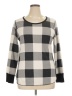 Old Navy Checkered-gingham Gray Pullover Sweater Size XL - photo 1