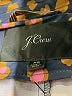 J.Crew 100% Polyester Print Black Trenchcoat Size XS - photo 6