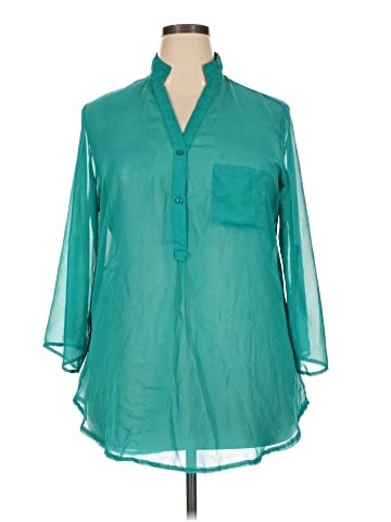 Bobbie Brooks 3/4 Sleeve Blouse (view 1)