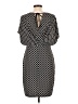 En Focus Studio Houndstooth Black Casual Dress Size 12 - photo 2