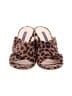 Stuart Weitzman Animal Print Brown Sandals Size 7 1/2 - photo 2