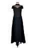 Jkara 100% Polyester Black Cocktail Dress Size 12 (petite) - photo 1