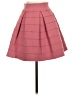 Devlin Solid Pink Formal Skirt Size XS - photo 1