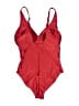 Simon Chang Solid Red One Piece Swimsuit Size 10 - photo 2