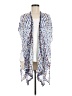 Coco + Carmen 100% Viscose Blue Kimono One size - photo 1