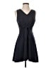 Alya Solid Black Cocktail Dress Size S - photo 1