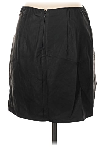 Abercrombie & Fitch Faux Leather Skirt (view 2)
