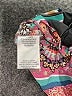 DR2 100% Polyester Print Pink Long Sleeve Blouse Size XL - photo 8
