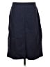 JM Collection Solid Blue Formal Skirt Size S - photo 2
