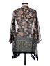 Christopher & Banks 100% Polyester Black Kimono Size S - photo 2