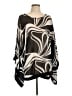 Venus 100% Polyester Black Long Sleeve Blouse Size L - photo 1