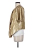 Buddy Love 100% Polyester Metallic Gold Jacket Size S - photo 5