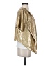Buddy Love 100% Polyester Metallic Gold Jacket Size S - photo 4