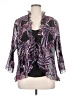 Notations Purple 3/4 Sleeve Blouse Size 1X - photo 1