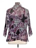 Notations Purple 3/4 Sleeve Blouse Size 1X - photo 2