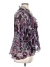 Notations Purple 3/4 Sleeve Blouse Size 1X - photo 4