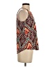 Renee C. 100% Polyester Orange Sleeveless Blouse Size S - photo 4