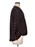 West Kei 100% Polyester Black 3/4 Sleeve Blouse Size M - photo 4