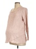Old Navy - Maternity Pink Pullover Sweater Size Lg Maternity - photo 1
