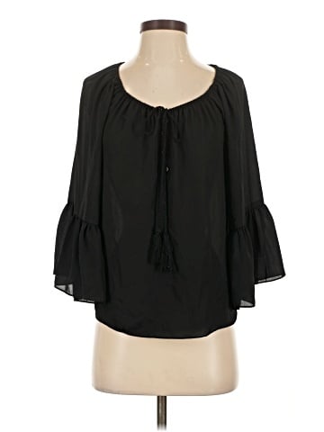 My Michelle 3/4 Sleeve Blouse (view 1)