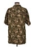 Steve & Barry's Tropical Green Short Sleeve Button-Down Shirt Size M - photo 2