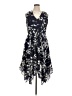 Taylor 100% Polyester Paisley Blue Cocktail Dress Size 16 - photo 1