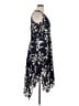 Taylor 100% Polyester Paisley Blue Cocktail Dress Size 16 - photo 4