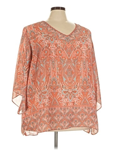 Belle By Kim Gravel 3/4 Sleeve T-Shirt (view 1)