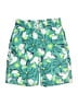 Gap Kids 100% Polyester Tropical Green Board Shorts Size 8 - photo 1