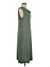 Talbots Chevron-herringbone Green Casual Dress Size L - photo 4