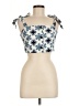Target Blue Sleeveless Blouse Size M - photo 1