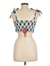 Target Blue Sleeveless Blouse Size M - photo 2