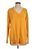 H By Halston Solid Yellow Pullover Sweater Size XS - photo 1