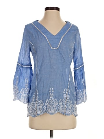 Sundance 3/4 Sleeve Blouse (view 1)