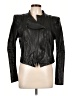 BCBGMAXAZRIA 100% Leather Black Leather Jacket Size L - photo 1