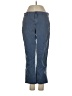 Gap Chevron-herringbone Blue Jeans Size 0 - photo 1
