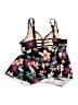 Kona Sol Floral Black Swimsuit Top Size 22 - photo 2